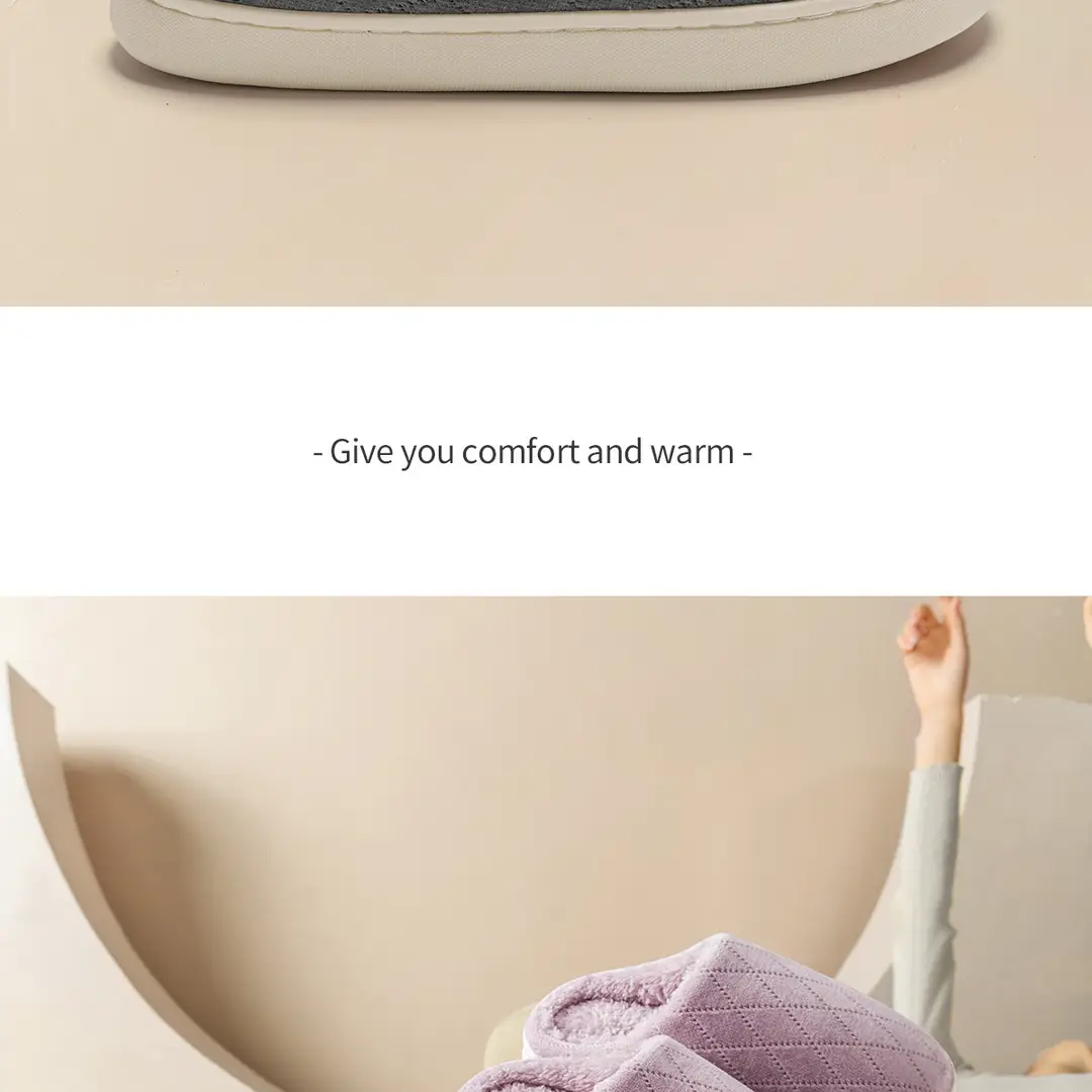 Anti-slip Cotton Slippers for the Elderly Women Autumn and Winter Indoor Home Warm Thick-soled Middle-aged Couple Maomao Slippers for Men — feature 22