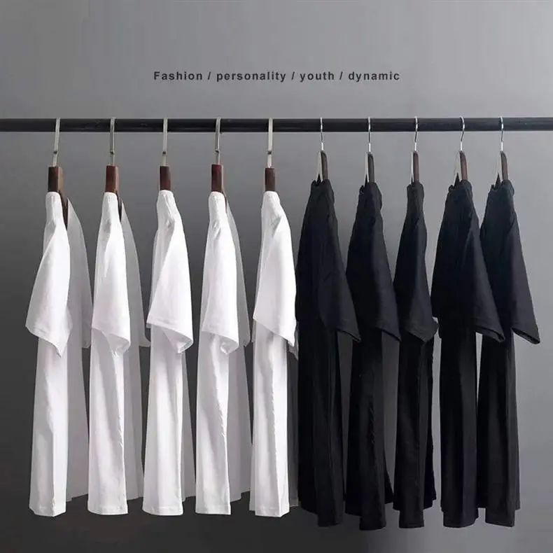Men's Pure White V-Neck T-Shirt Summer Fit — feature 4