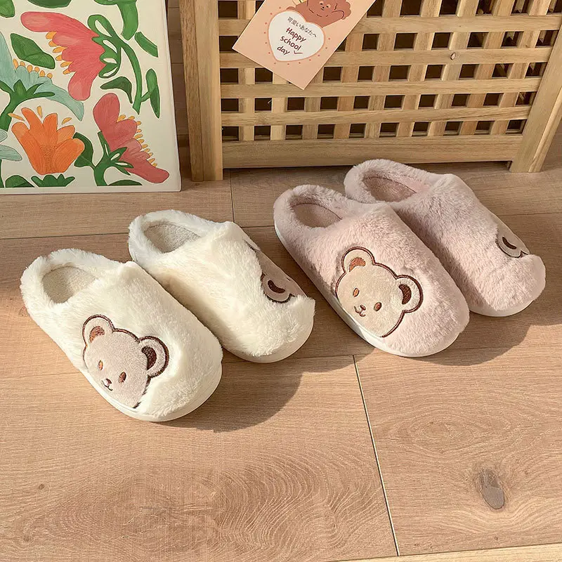 Cotton Slip-On Socks for Women Winter Warm Indoor - Image 36