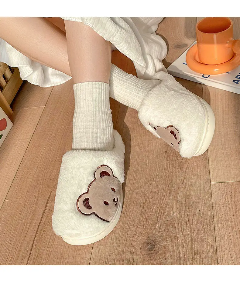 Cotton Slip-On Socks for Women Winter Warm Indoor — feature 11