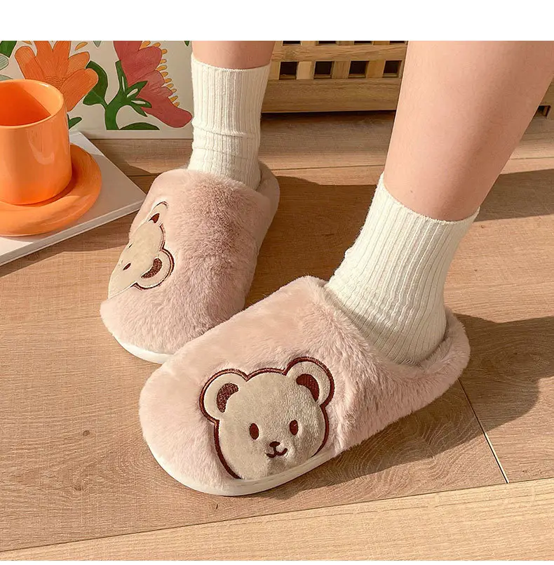 Cotton Slip-On Socks for Women Winter Warm Indoor — feature 15