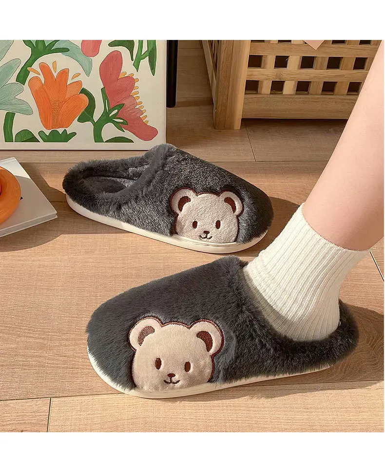 Cotton Slip-On Socks for Women Winter Warm Indoor — feature 18
