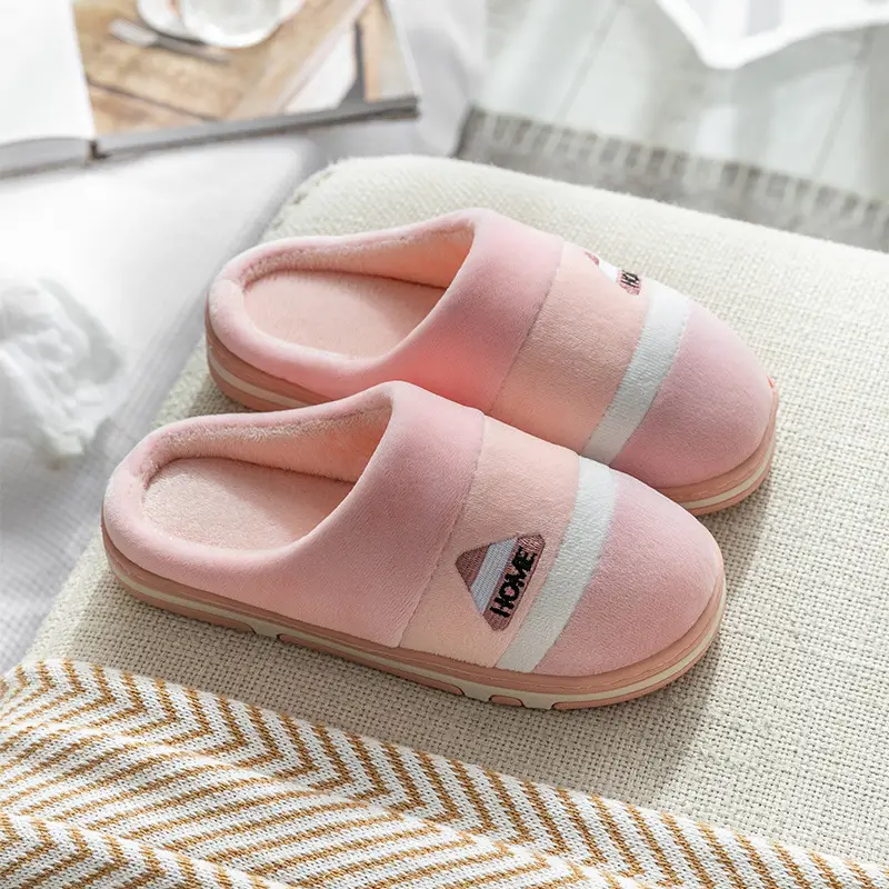 Cotton Slip-On Socks for Women Winter Warm Indoor - Image 15