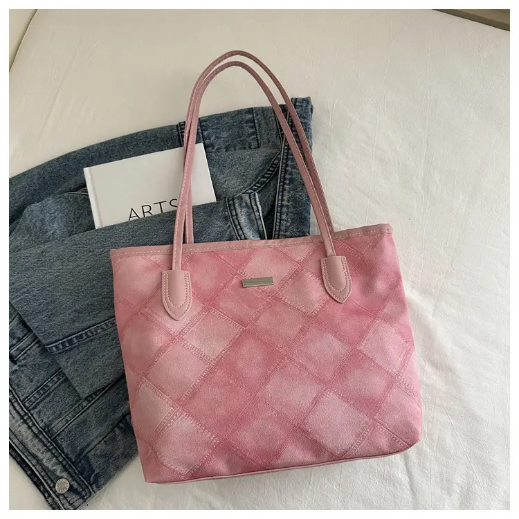 Vintage Rhombic Shoulder Bag for Women 2024 Autumn - Image 7