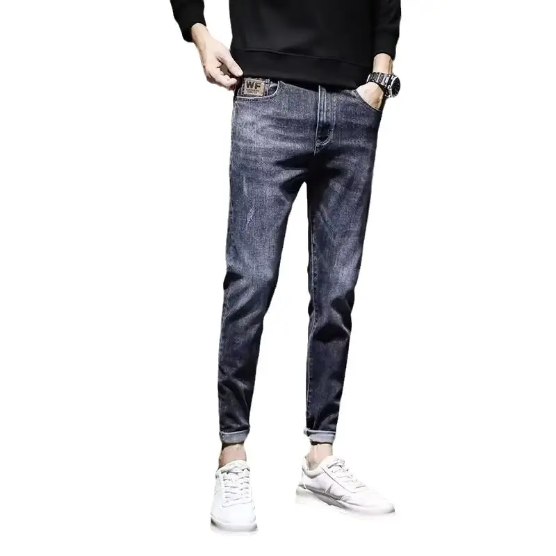 Men Slim Fit Stretch Jeans 2024 New - Image 8
