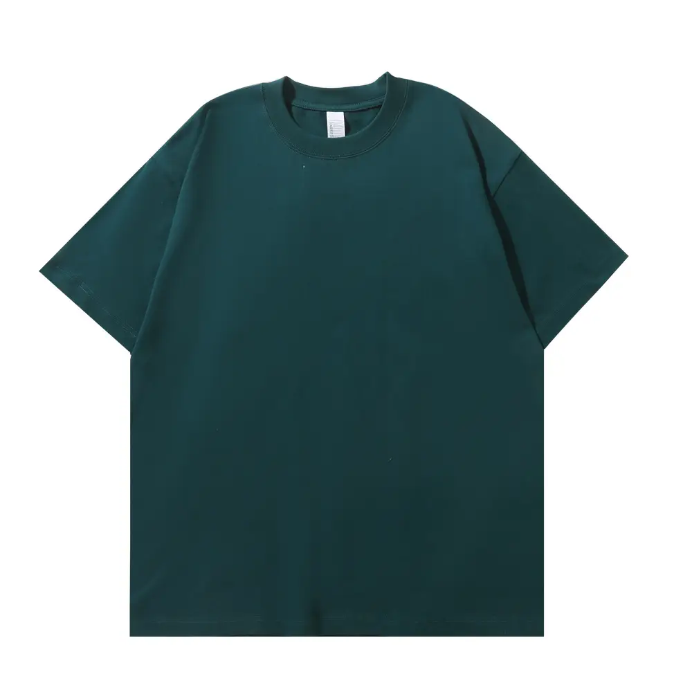 Men Black Cotton T-Shirt Oversized Loose Fit - Image 7