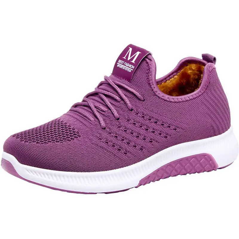 2025 New Old Beijing Cotton Shoes Women's Fashion Casual Women's Cotton Shoes Middle-Aged and Elderly Plus Velvet Warm and Non-Slip Ladieswear's Cotton Shoes - Image 7