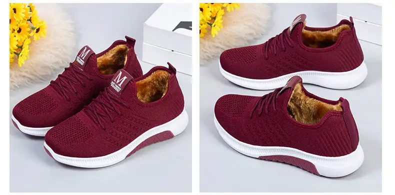 2025 New Old Beijing Cotton Shoes Women's Fashion Casual Women's Cotton Shoes Middle-Aged and Elderly Plus Velvet Warm and Non-Slip Ladieswear's Cotton Shoes — feature 9