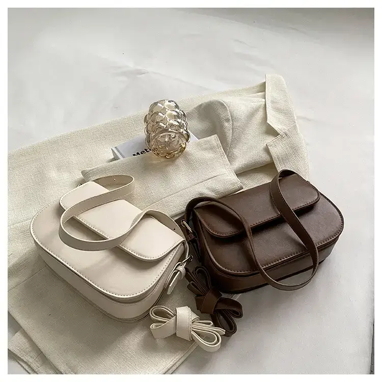 Korean Style PU Leather Messenger Bag for Women — feature 22