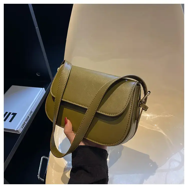 Korean Style PU Leather Messenger Bag for Women — feature 24