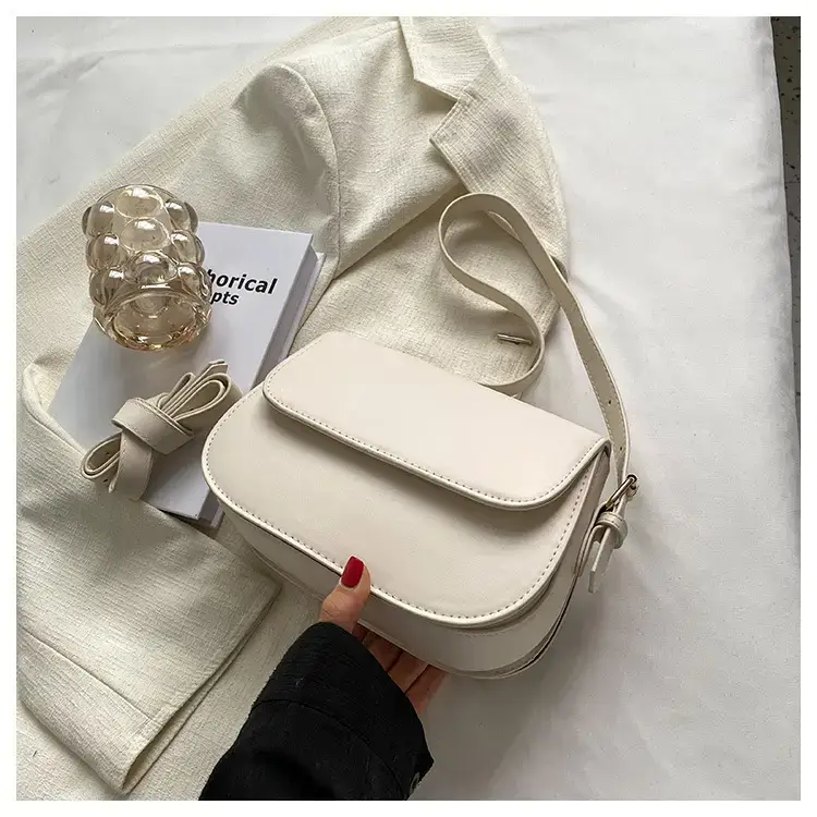 Korean Style PU Leather Messenger Bag for Women — feature 27