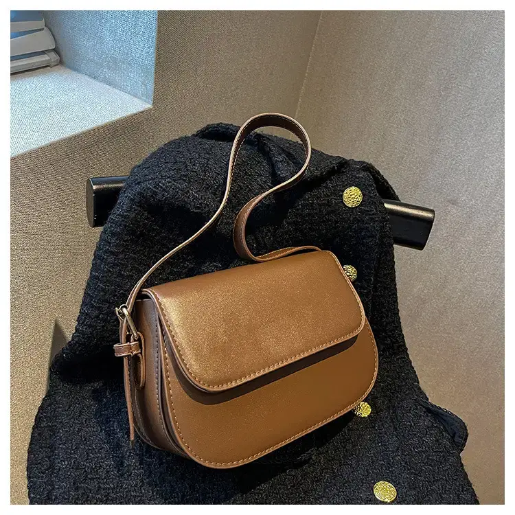 Korean Style PU Leather Messenger Bag for Women — feature 29