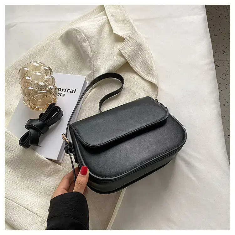 Korean Style PU Leather Messenger Bag for Women — feature 30