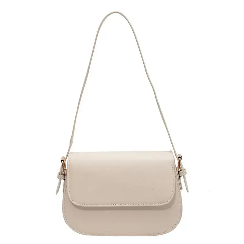 Korean Style PU Leather Messenger Bag for Women - Image 2