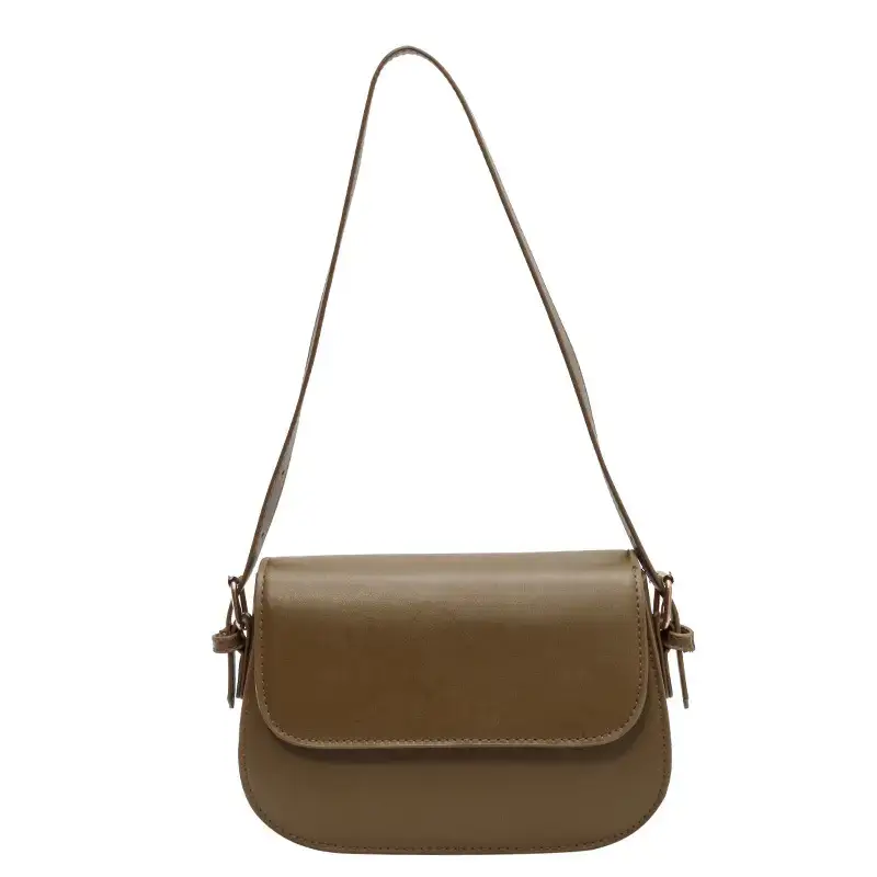 Korean Style PU Leather Messenger Bag for Women - Image 3