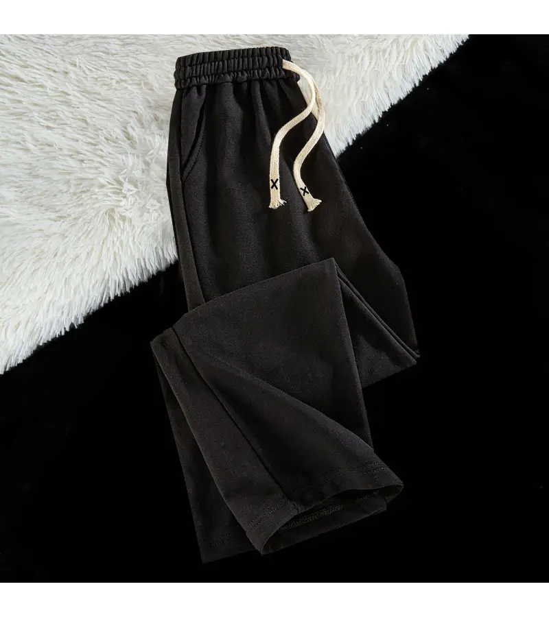 Retro Straight Sports Pants Unisex All-match Couple Casual Spring Autumn New Arrival — feature 10