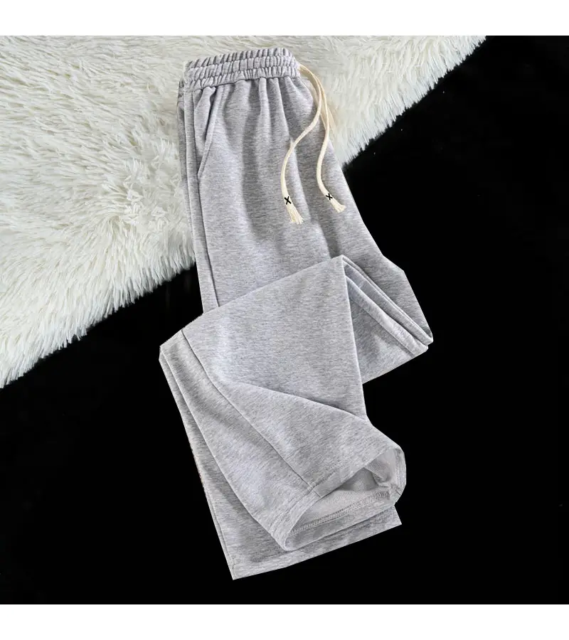 Retro Straight Sports Pants Unisex All-match Couple Casual Spring Autumn New Arrival — feature 8