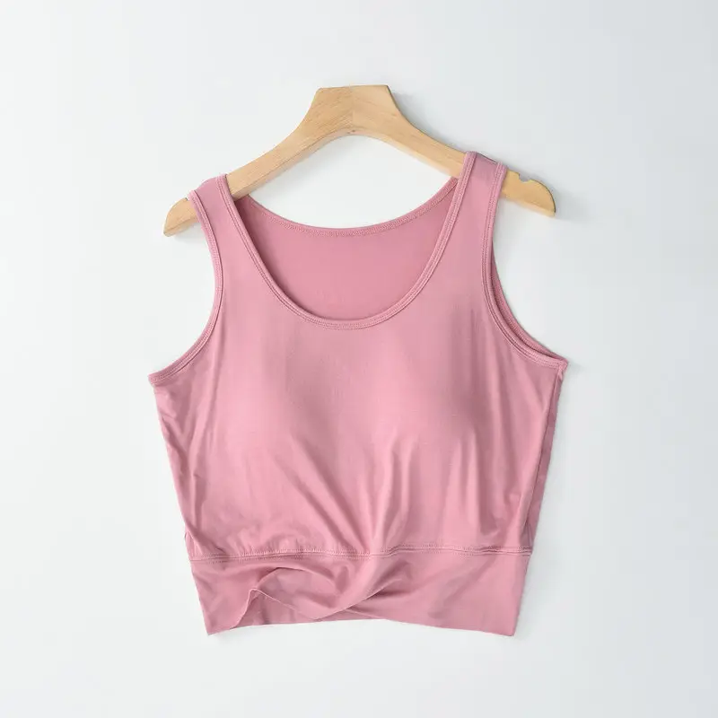 Light Green U-Back Sports Bra for Women — feature 20