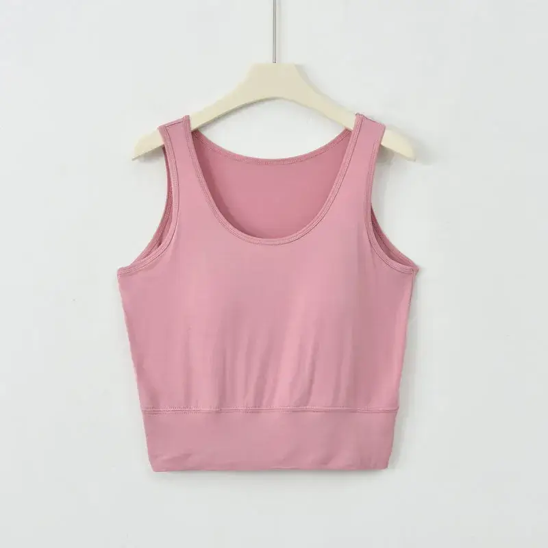 Light Green U-Back Sports Bra for Women - Image 5
