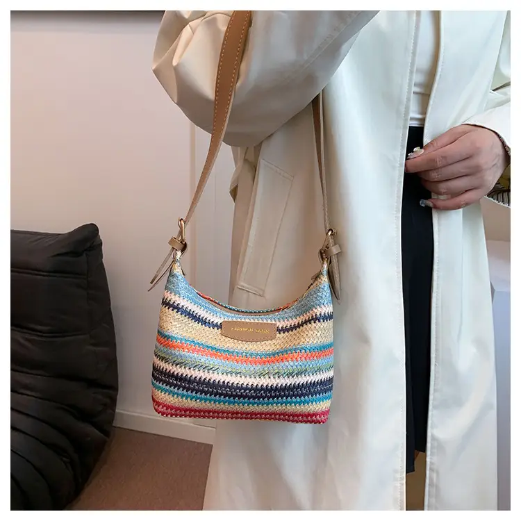 Women's Straw Woven Shoulder Crossbody Bag 2024 — feature 13