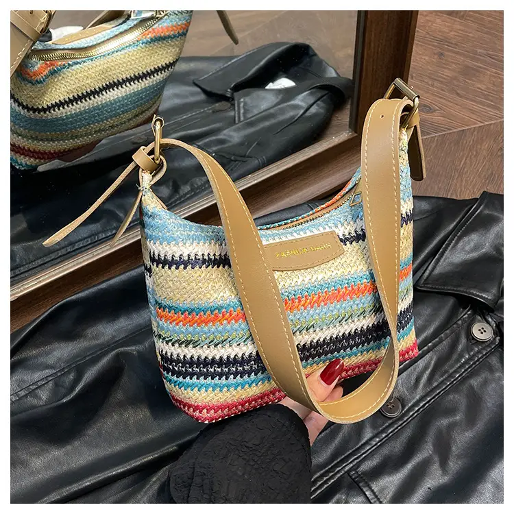 Women's Straw Woven Shoulder Crossbody Bag 2024 — feature 22
