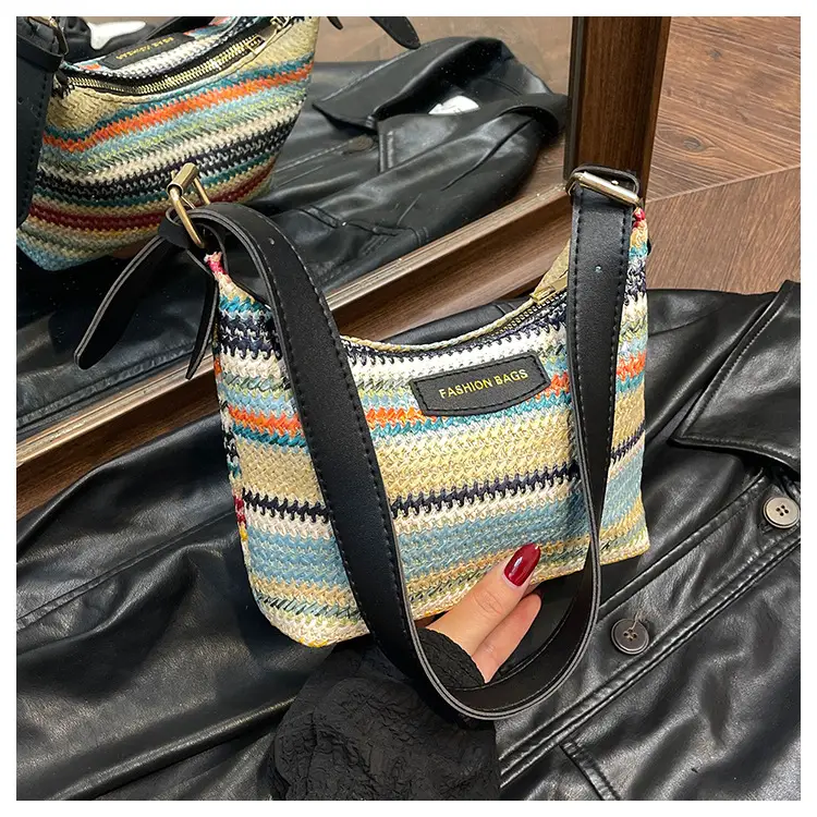Women's Straw Woven Shoulder Crossbody Bag 2024 — feature 23