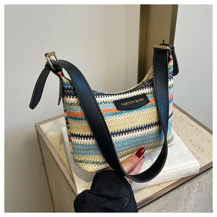 Women's Straw Woven Shoulder Crossbody Bag 2024 — feature 25