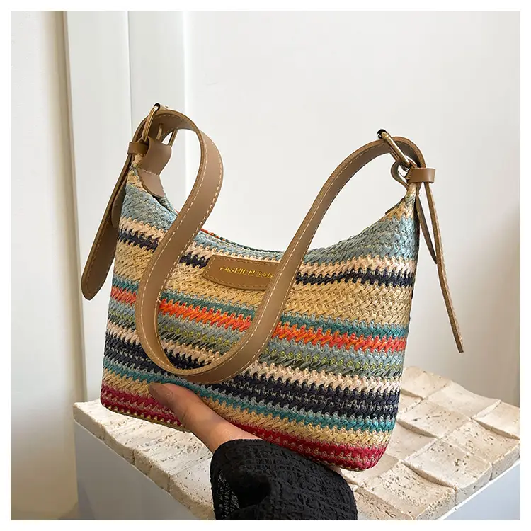 Women's Straw Woven Shoulder Crossbody Bag 2024 — feature 31