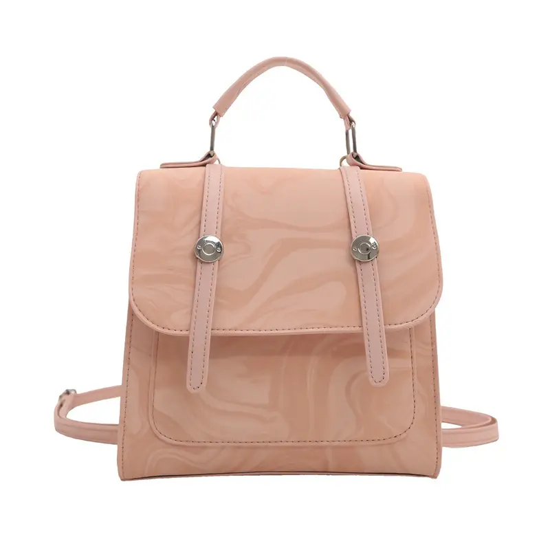 2024 Korean Style Women's Shoulder Bag with Marble Design - Image 9