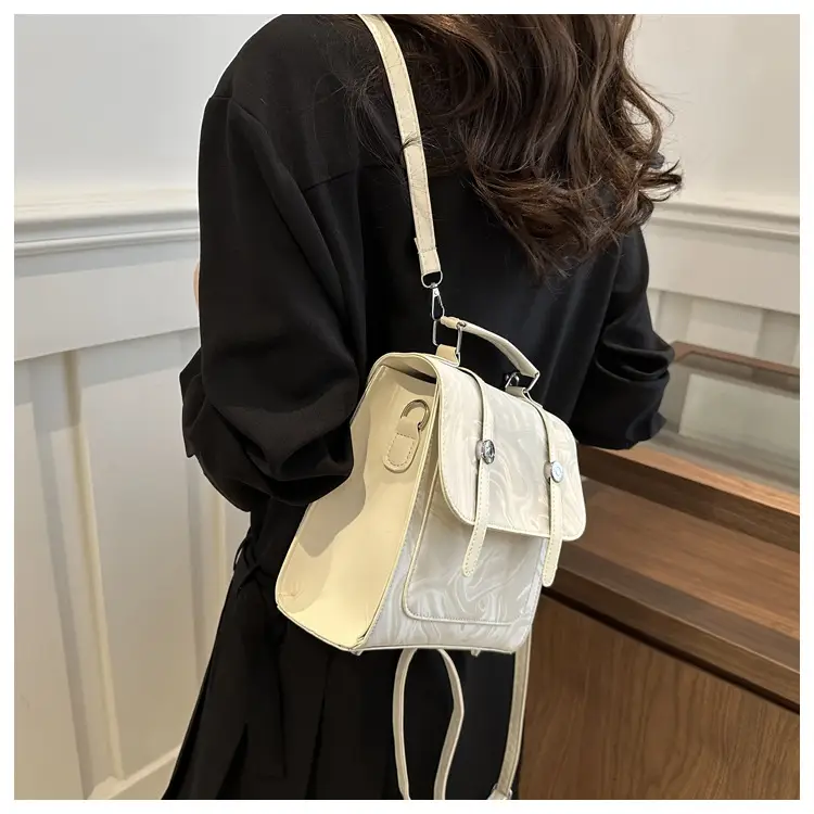 2024 Korean Style Women's Shoulder Bag with Marble Design — feature 19