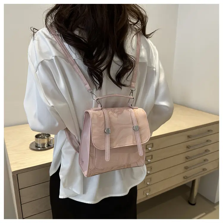 2024 Korean Style Women's Shoulder Bag with Marble Design — feature 21