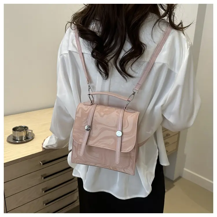 2024 Korean Style Women's Shoulder Bag with Marble Design — feature 22