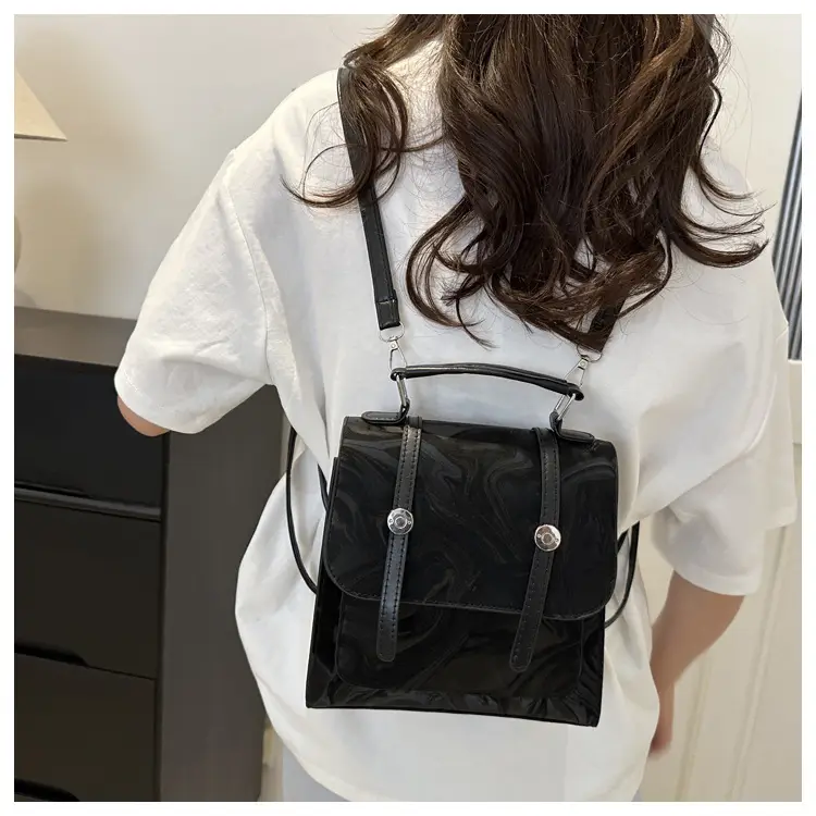 2024 Korean Style Women's Shoulder Bag with Marble Design — feature 23