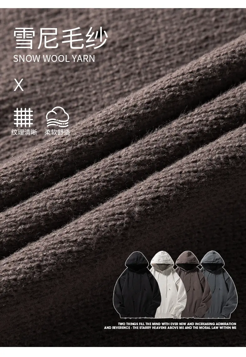 Black Velvet Hoodie with Asymmetrical Hole Design — feature 3