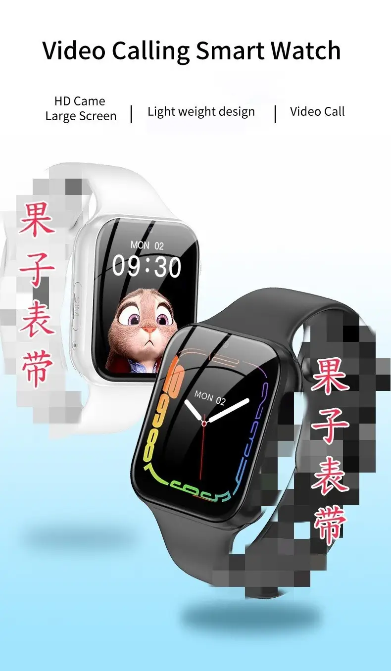 4g Cross-Border E-Commerce Multi-Language Children's Positioning Smart Phone Watch with Video Call, High-Definition Large Screen, Foreign Trade Version — feature 1