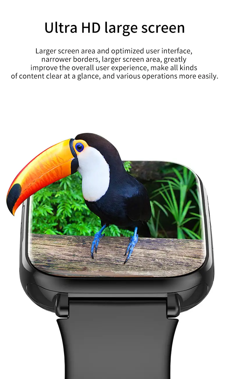 4g Cross-Border E-Commerce Multi-Language Children's Positioning Smart Phone Watch with Video Call, High-Definition Large Screen, Foreign Trade Version — feature 3