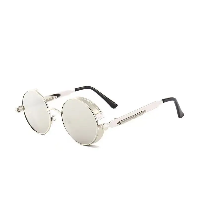 Black Cross-Mirror Street Sunglasses for Men Women - Image 6
