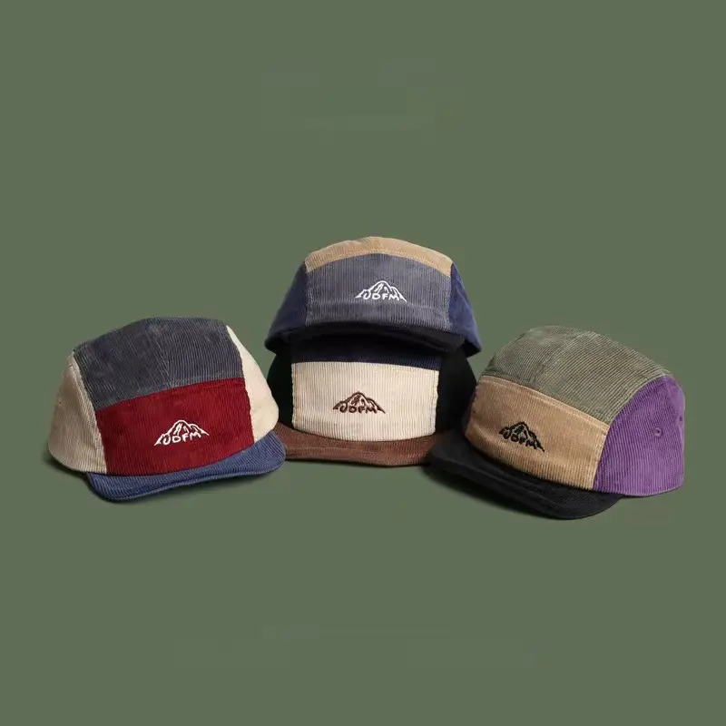 Japanese Retro Color Matching Baseball Caps for Men Women - Image 7