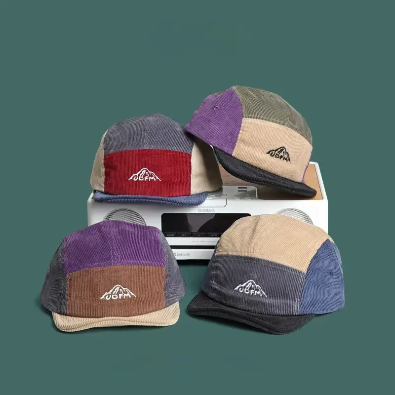 Japanese Retro Color Matching Baseball Caps for Men Women - Image 8