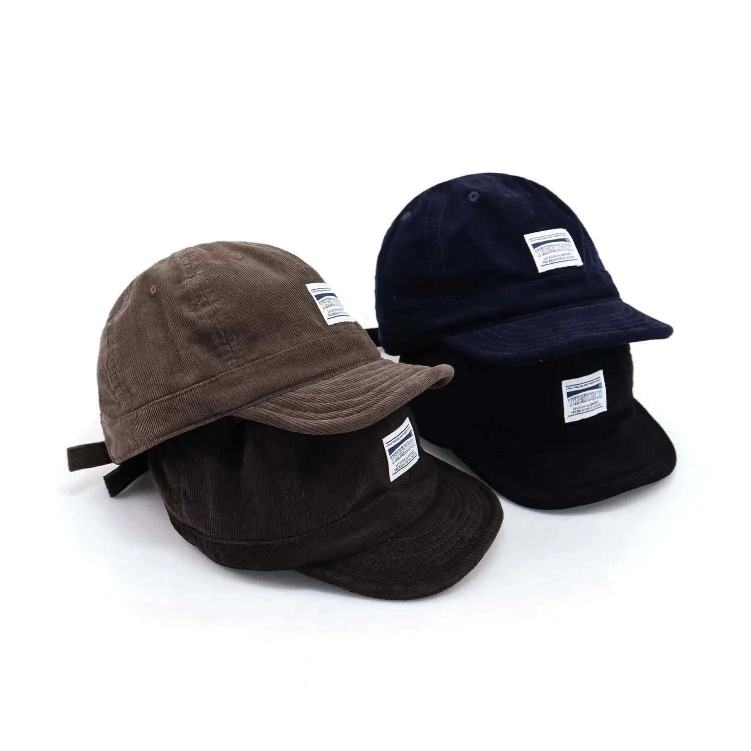 Women Winter Bim Cap Black Japanese Style - Image 7