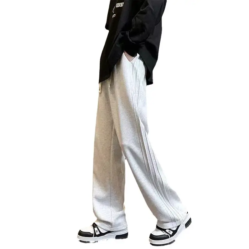 Men's Wide Leg Pants American Style Loose Sports Pants - Image 7