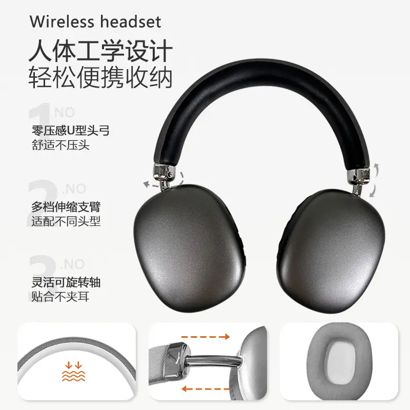 Wireless Bluetooth Headphones with 360° Sound & Voice Control - Image 7