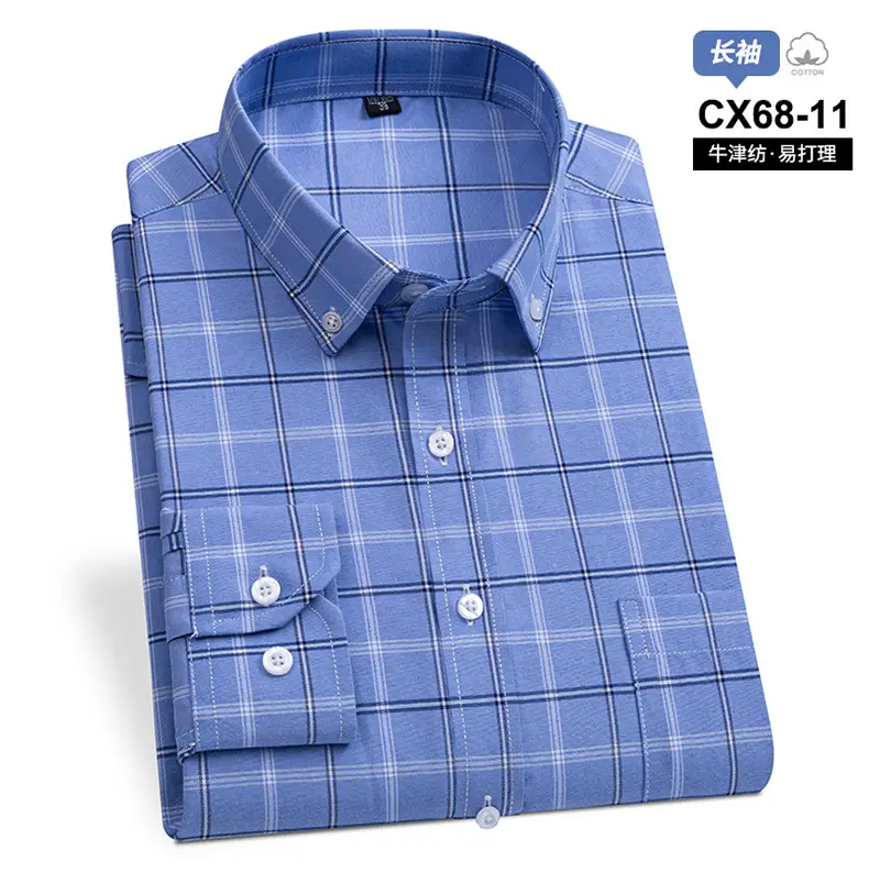 Men Cotton Striped Slim Fit Shirt with Pockets — feature 32