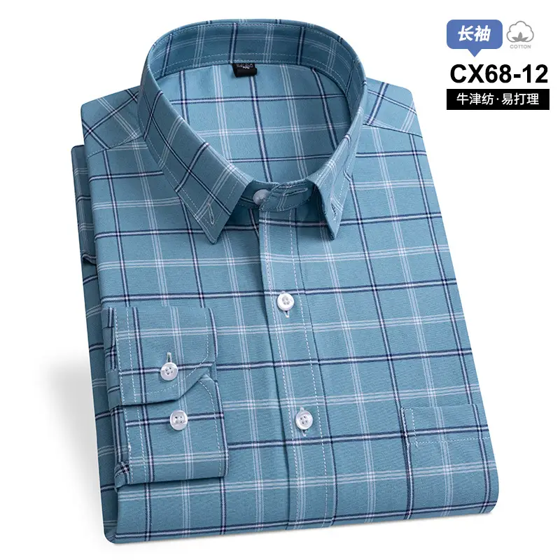 Men Cotton Striped Slim Fit Shirt with Pockets - Image 10