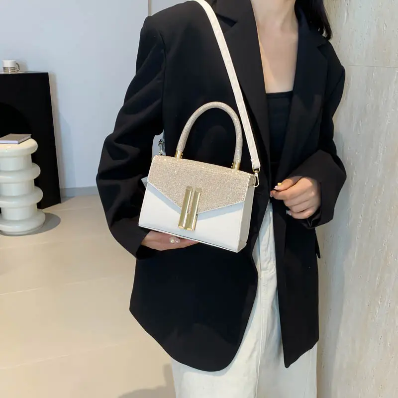 Women's Black Sequin Shoulder Bag 2024 - Image 8
