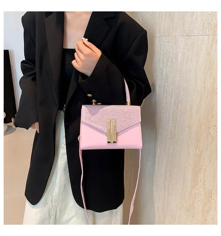 Women's Black Sequin Shoulder Bag 2024 — feature 12