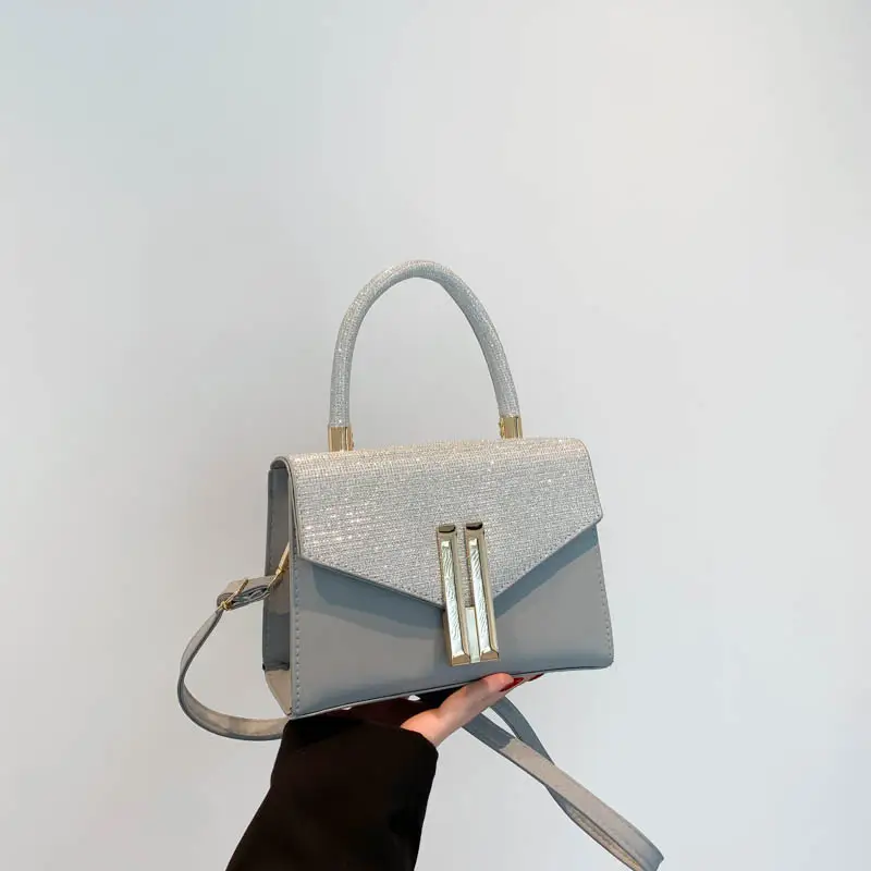 Women's Black Sequin Shoulder Bag 2024 - Image 4