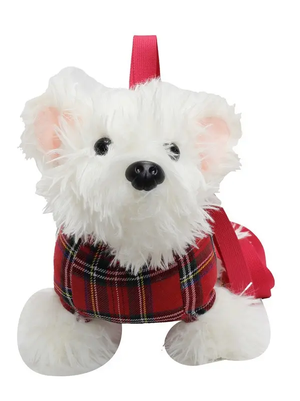 Cute Plaid Puppy Crossbody Bag for Women 2024 - Image 6