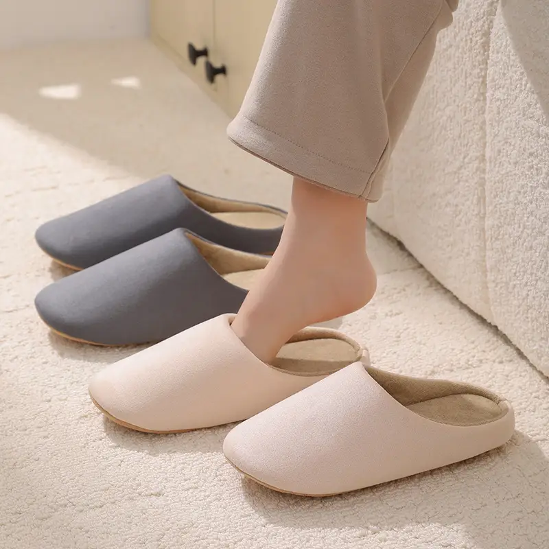 Women's Japanese Style Cotton Slippers Spring Autumn
