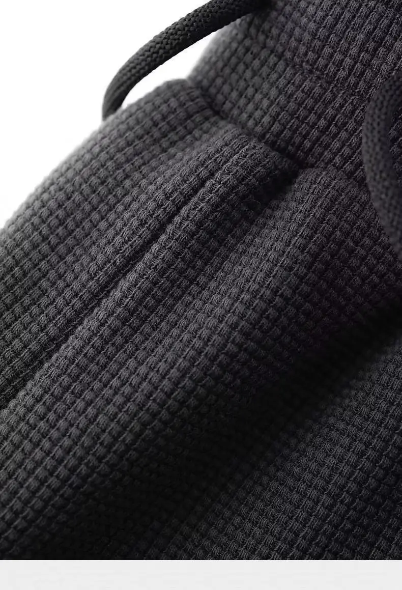 Men's Fleece Sweatpants Dark Gray Plus Size — feature 17